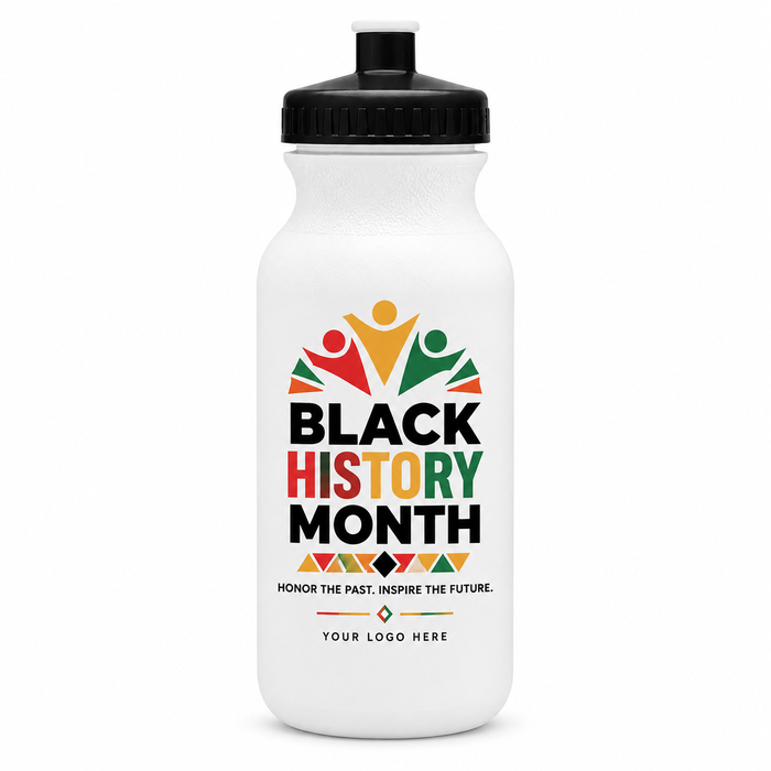 Celebrate Black History 20 Oz. Bike Bottle