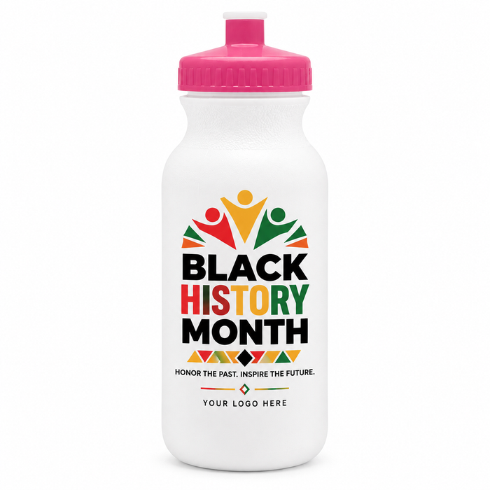 Celebrate Black History 20 Oz. Bike Bottle