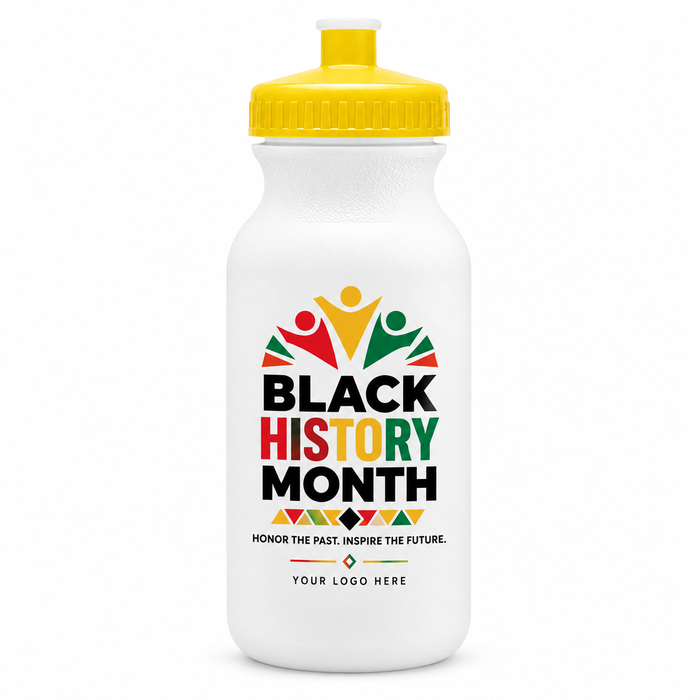 Celebrate Black History 20 Oz. Bike Bottle