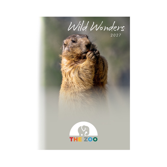 Wild Wonders Date Log Desk Planner - 2027
