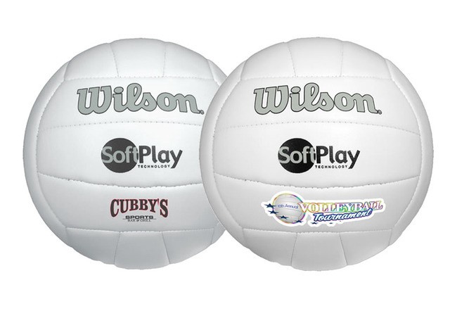 Custom Wilson Synthetic Leather Volleyballs