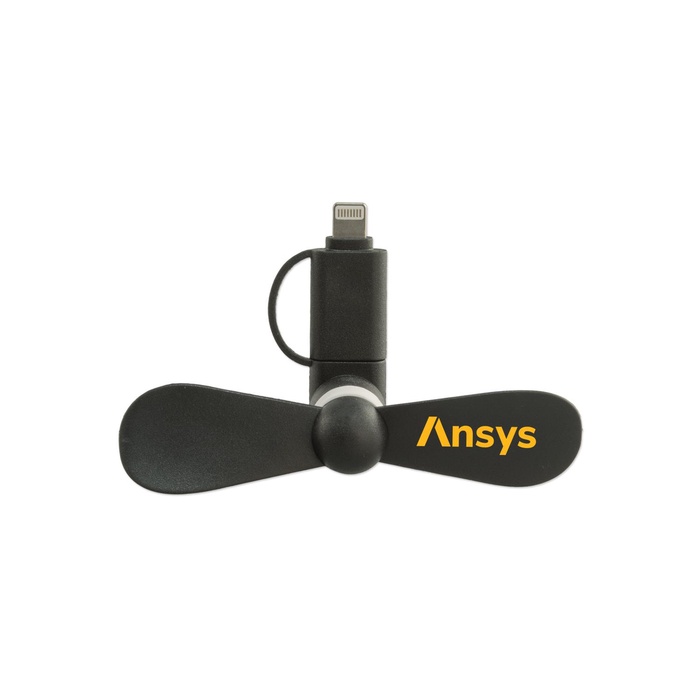 Phone Fan with Connector