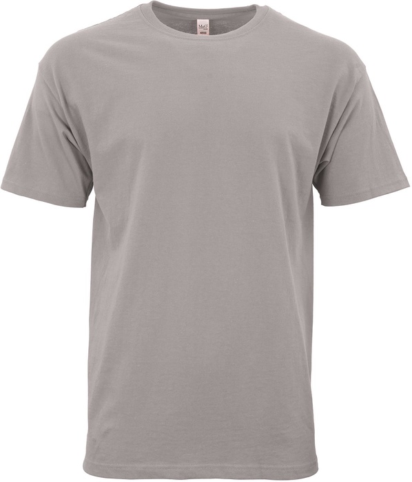 M&O Unisex Gold Soft T-Shirt 100% Cotton Screened