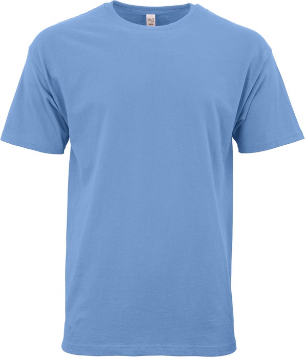 M&O Unisex Gold Soft T-Shirt 100% Cotton Screened