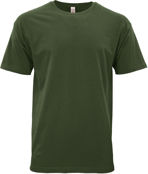 M&O Unisex Gold Soft T-Shirt 100% Cotton Screened