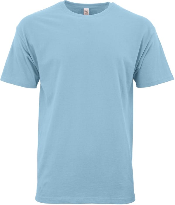M&O Unisex Gold Soft T-Shirt 100% Cotton Screened