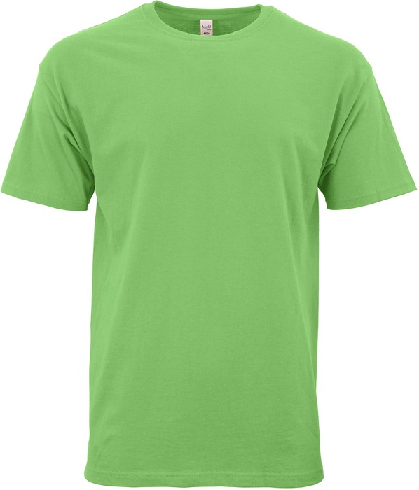 M&O Unisex Gold Soft T-Shirt 100% Cotton Screened