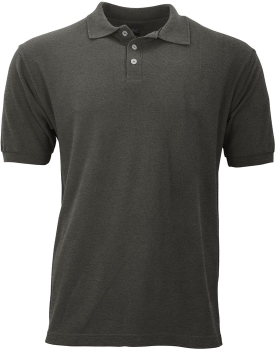 M&O Men's Soft Touch Polo Screened