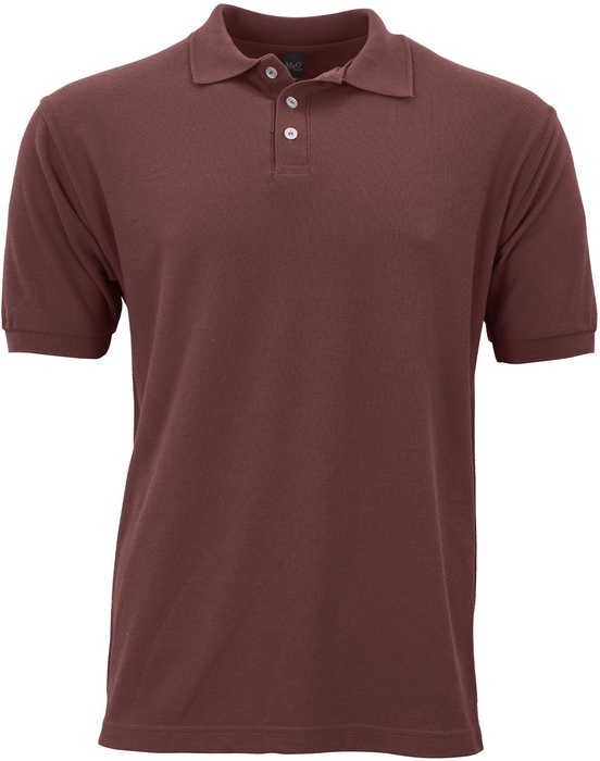 M&O Men's Soft Touch Polo Screened