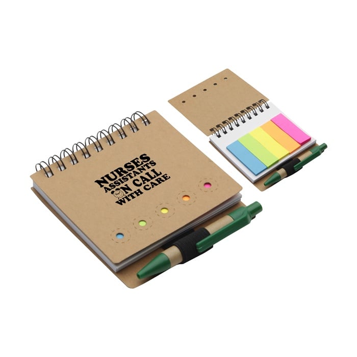 Nurse Assistants Sticky Flag Jotter Note Pad Set