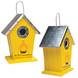 Personalized Wood Birdhouse