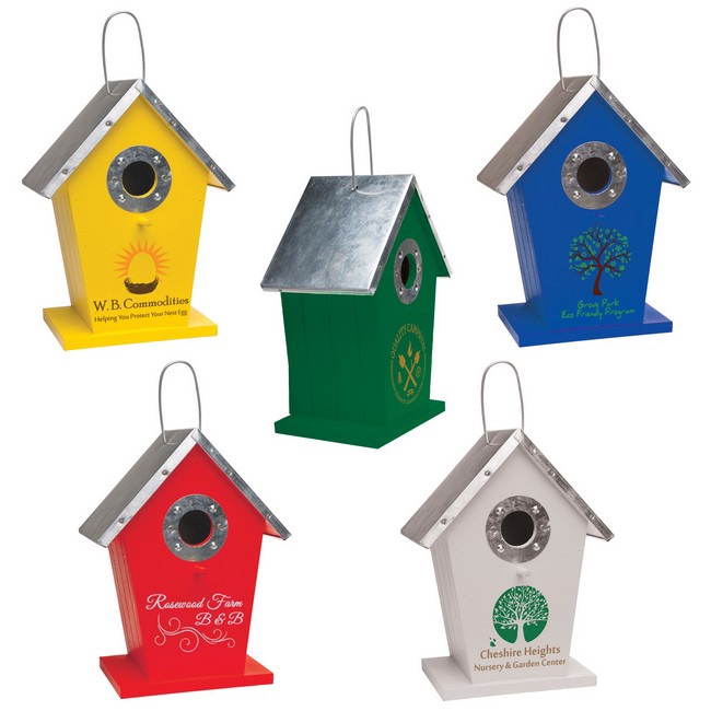 Personalized Wood Birdhouse