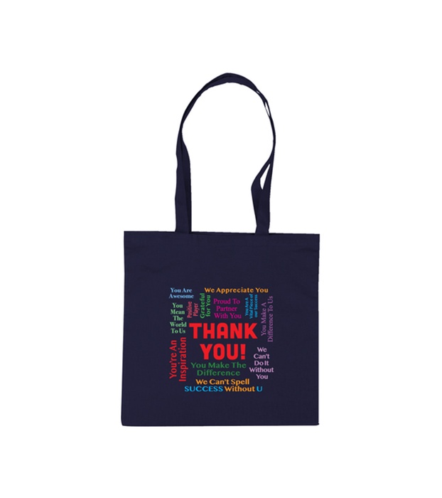 Words of Praise Thank You Cotton Canvas Tote Bag