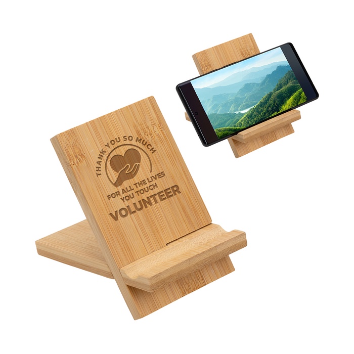 Volunteers Bamboo Portable Phone Stand