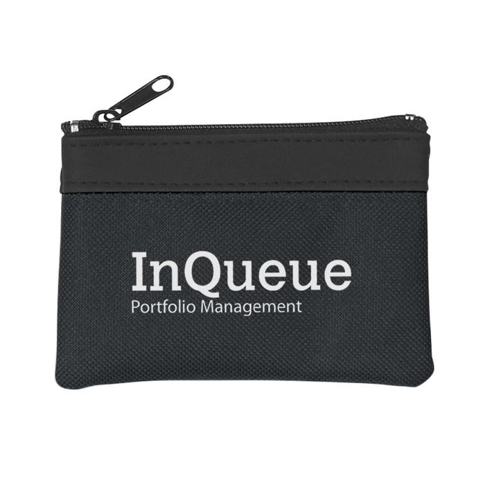Custom Zippered Color Coin Pouch