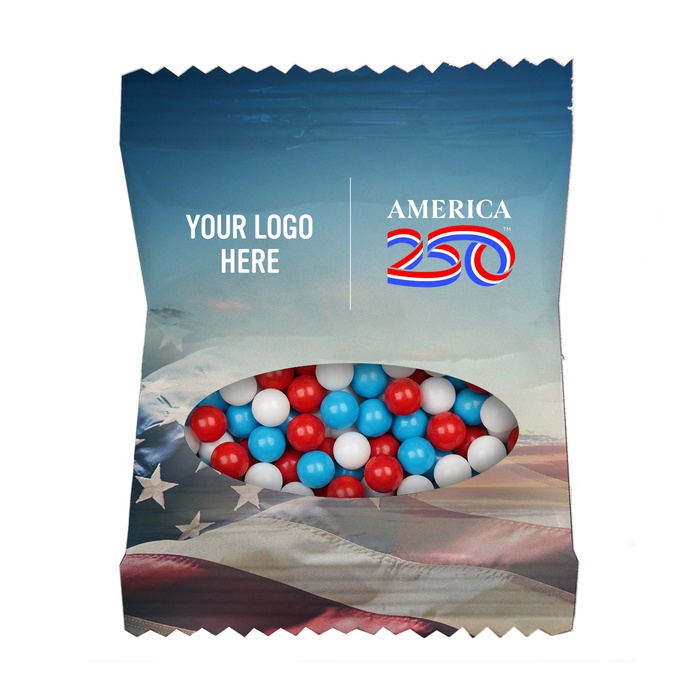 America250™ Zagasnacks™ Promo Snack Pack Bags - 3"
