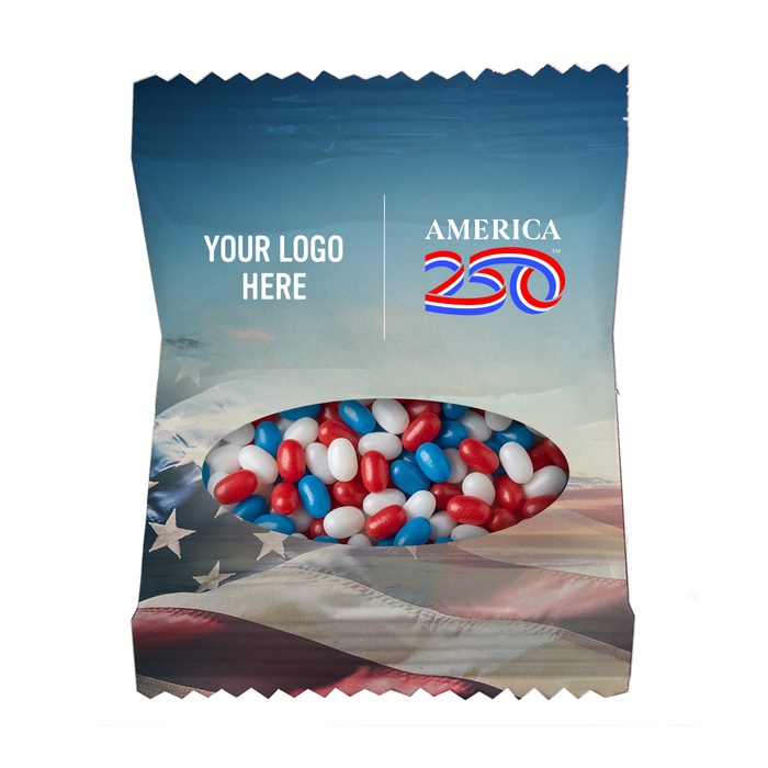 America250™ Zagasnacks™ Promo Snack Pack Bags - 3"