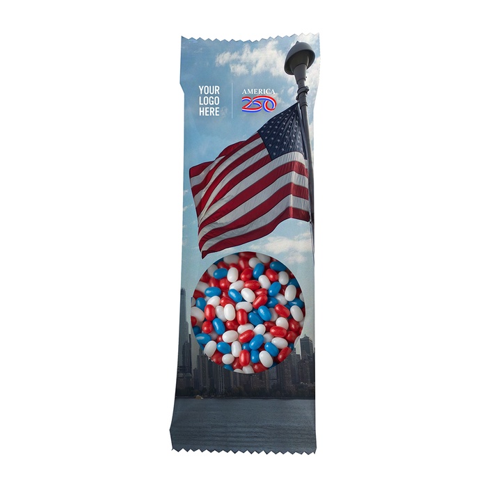 America250™ Zagasnacks™ Promo Snack Pack Bags - 7"